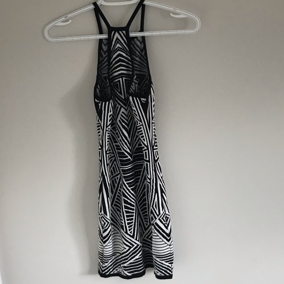 Patterned BodyCon Bandage Midi Dress - Picture 3 of 4